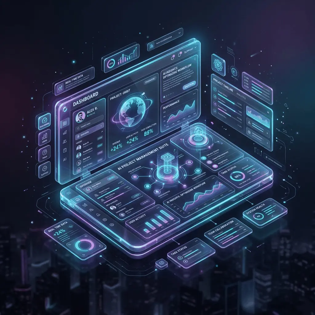 Custom SaaS Application Interface Dashboard